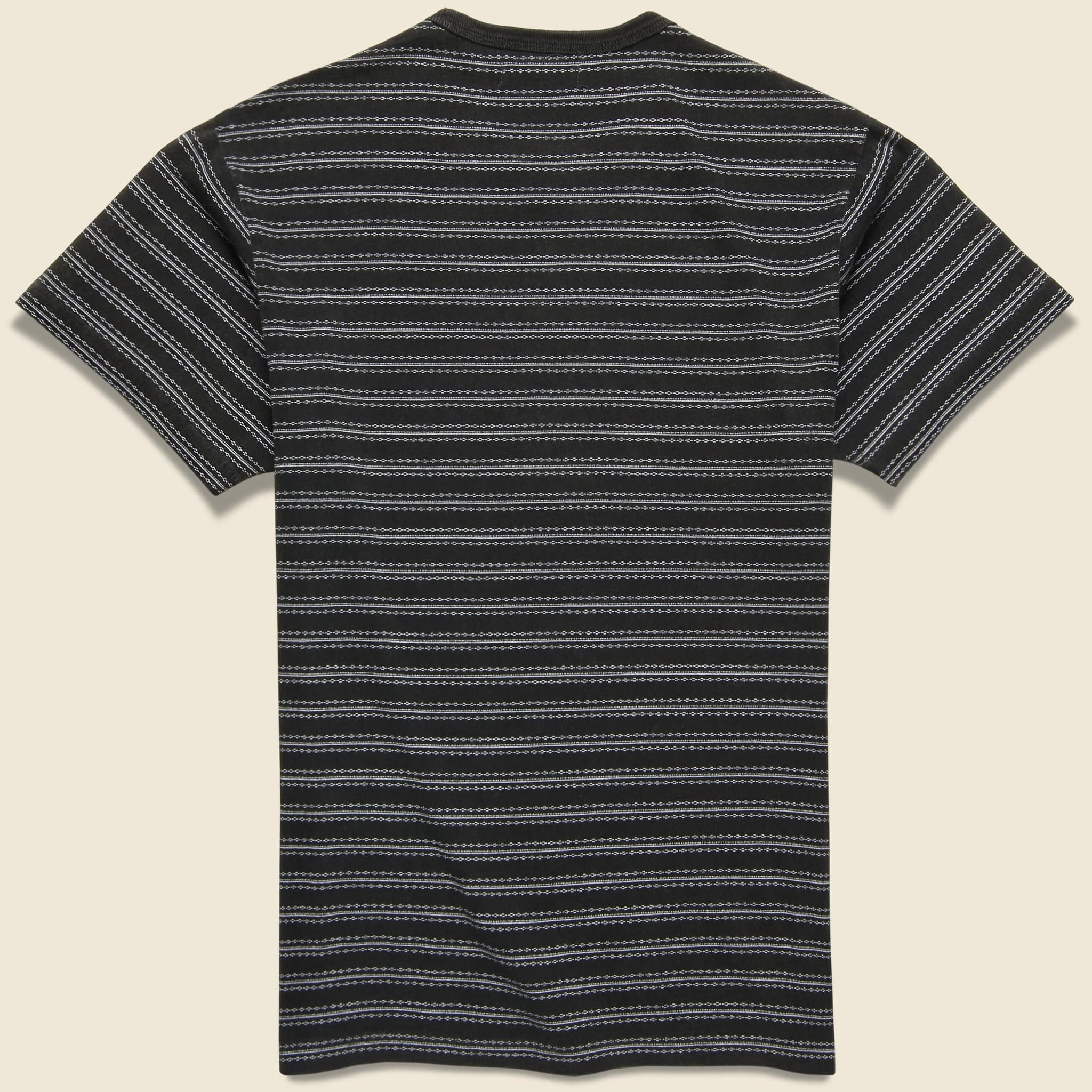 
                          Stripe Tee - Black - RRL - STAG Provisions - Tops - S/S Tee
                        