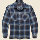 Towns Camp Shirt - Black/Blue - RRL - STAG Provisions - Tops - L/S Woven - Plaid