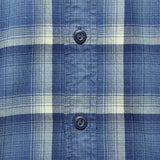 Clint Workshirt - Indigo/Cream - RRL - STAG Provisions - Tops - L/S Woven - Plaid