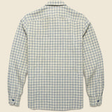 Alaska Workshirt - Cream/Blue Plaid - RRL - STAG Provisions - Tops - L/S Woven - Plaid