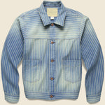 Hutchins Engineer Jacket - Dot Stifel Indigo - RRL - STAG Provisions - Outerwear - Shirt Jacket