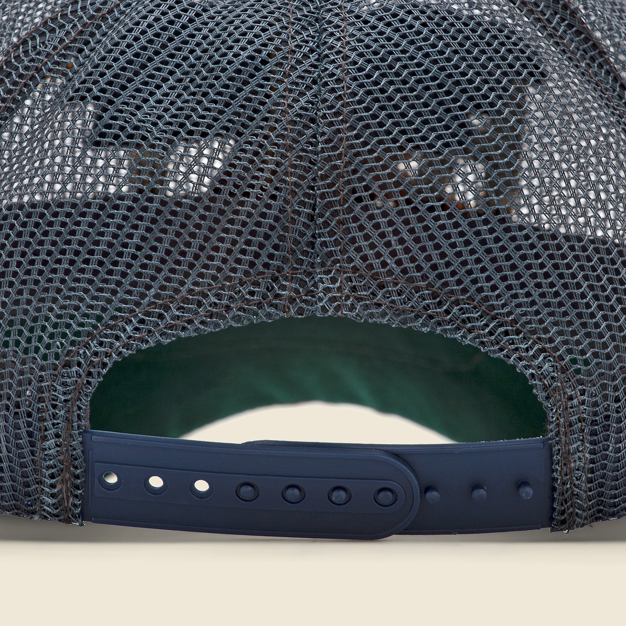 Mesh Trucker Hat - Navy/Indigo/Gold - RRL - STAG Provisions - Accessories - Hats
