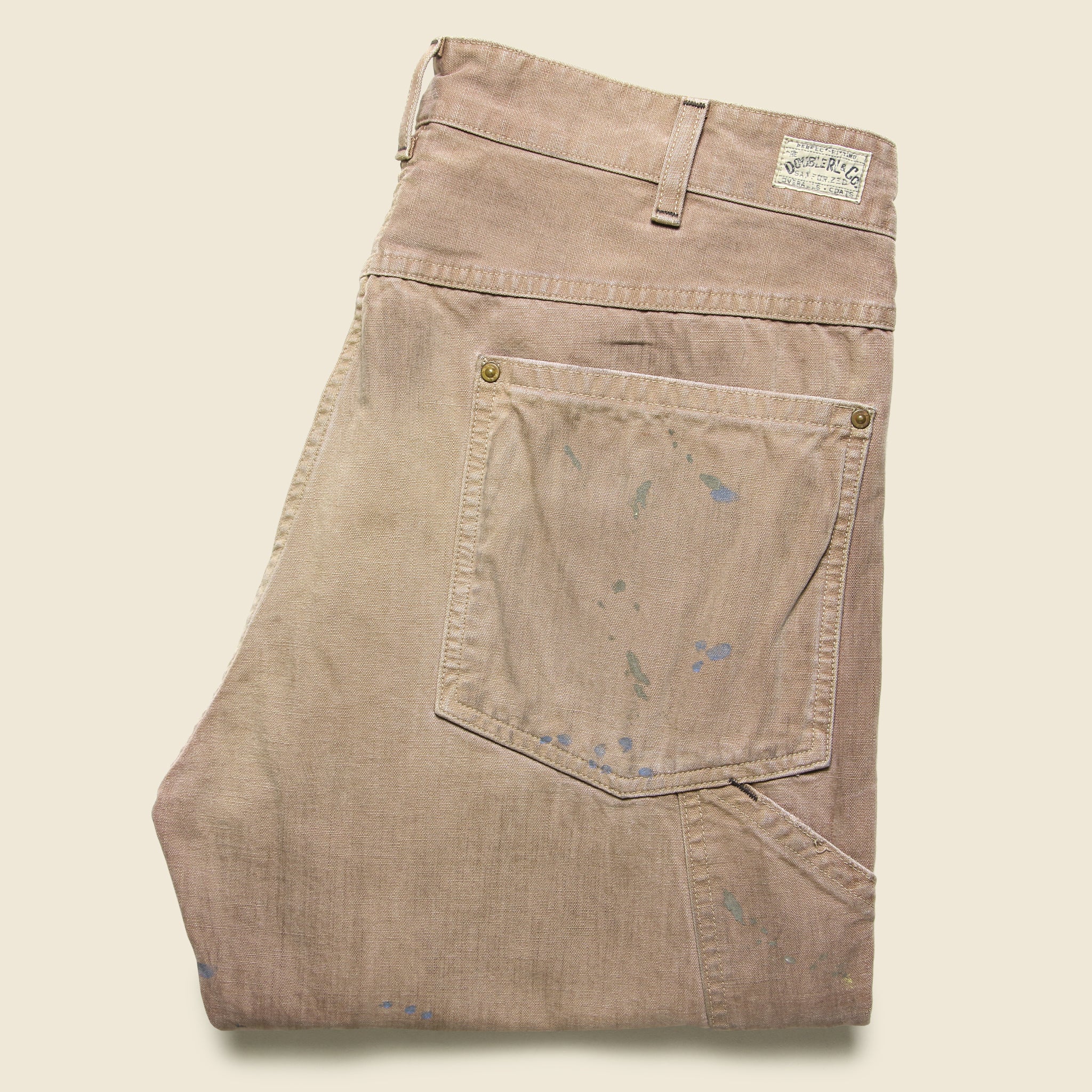 
                          Hamilton Carpenter Pant - Faded Mauve - RRL - STAG Provisions - Pants - Twill
                        