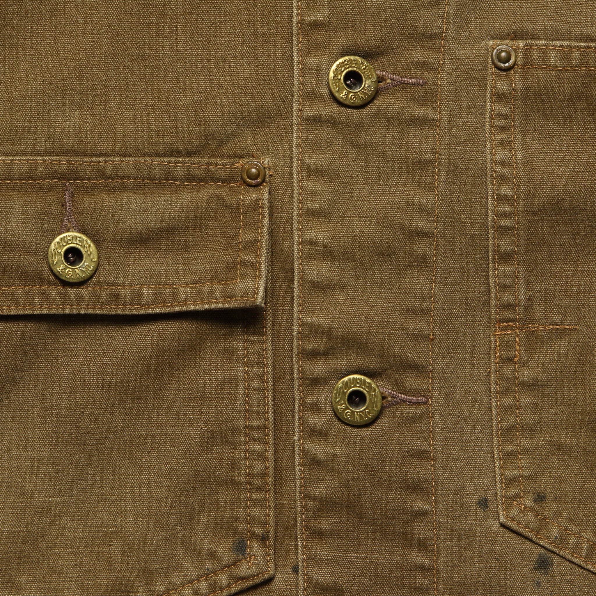 Maryland Coverall - Brown Stonewash - RRL - STAG Provisions - Pants - Jumpsuit