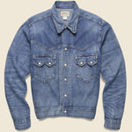 Type 2 Sawtooth Denim Jacket - Hewson Wash - RRL - STAG Provisions - Outerwear - Coat / Jacket