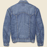 Type 2 Sawtooth Denim Jacket - Hewson Wash - RRL - STAG Provisions - Outerwear - Coat / Jacket