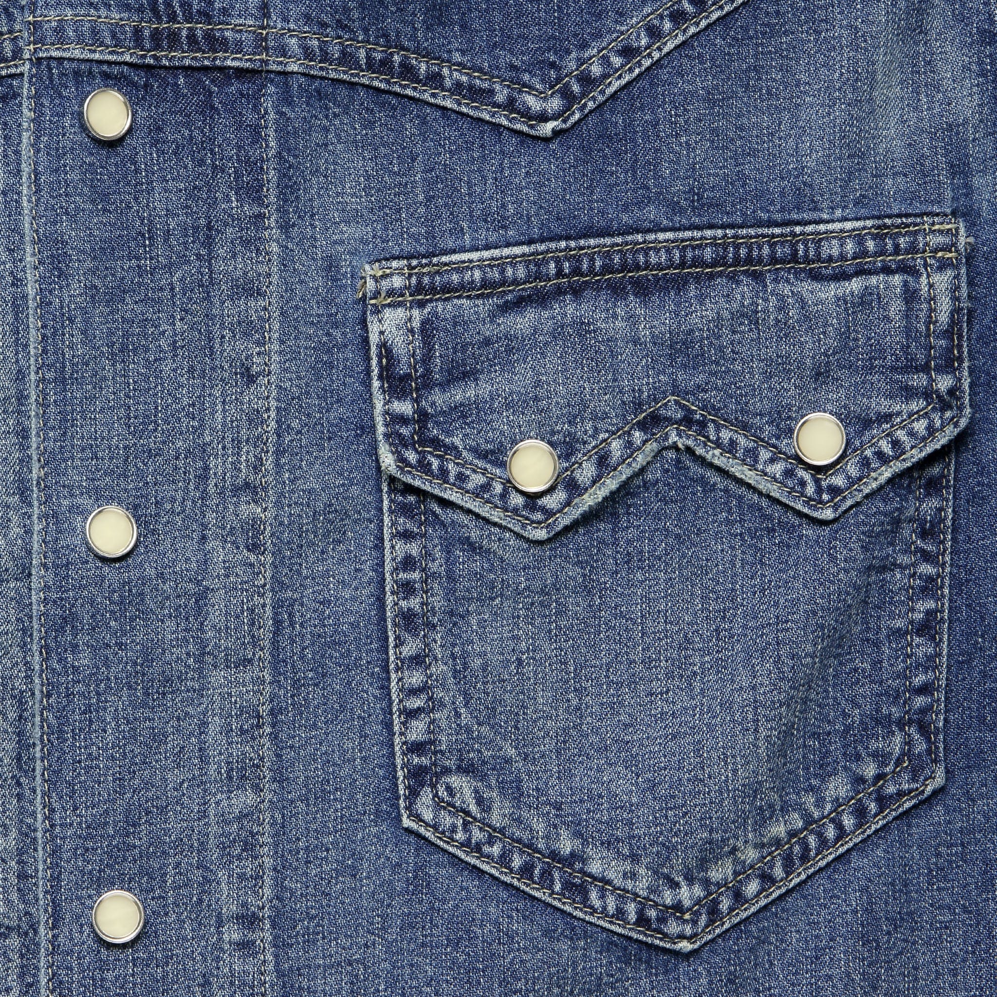 Type 2 Sawtooth Denim Jacket - Hewson Wash - RRL - STAG Provisions - Outerwear - Coat / Jacket