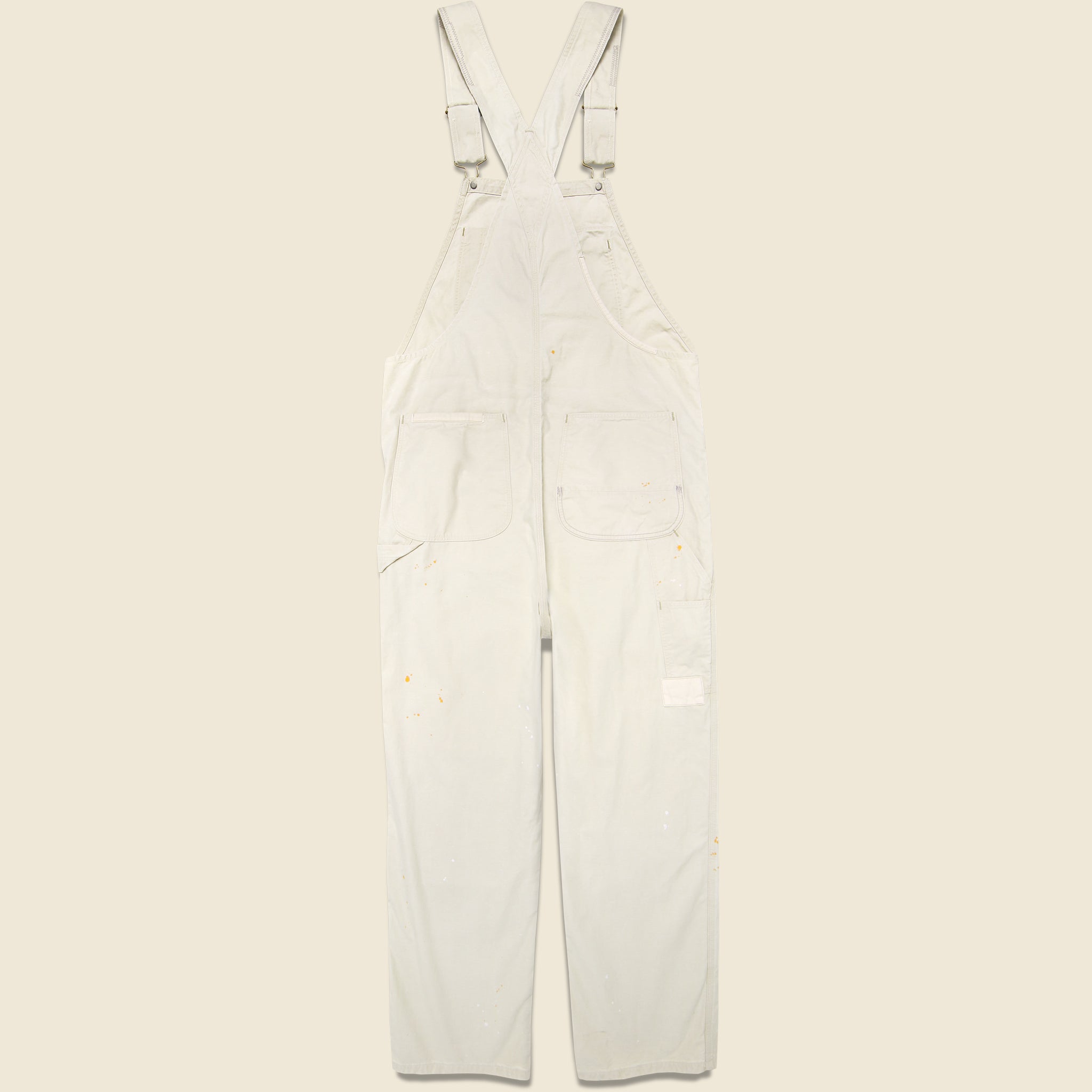 Durham Patchwork Overall - Repaired White - RRL - STAG Provisions - Pants - Jumpsuit