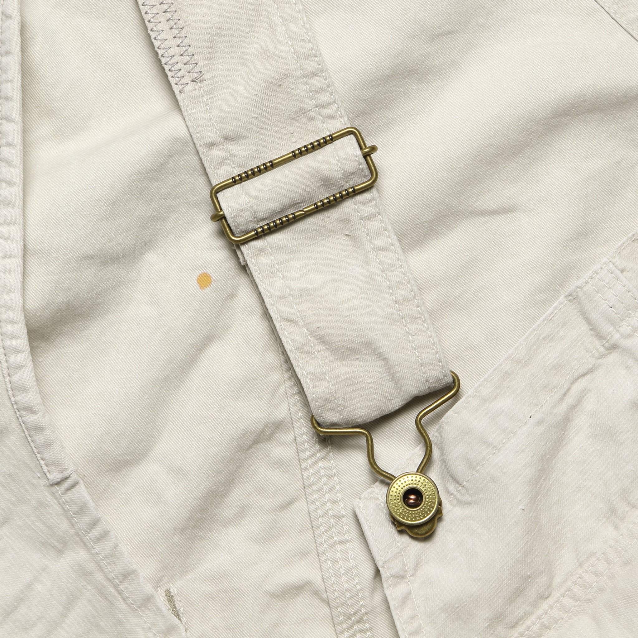 Durham Patchwork Overall - Repaired White - RRL - STAG Provisions - Pants - Jumpsuit