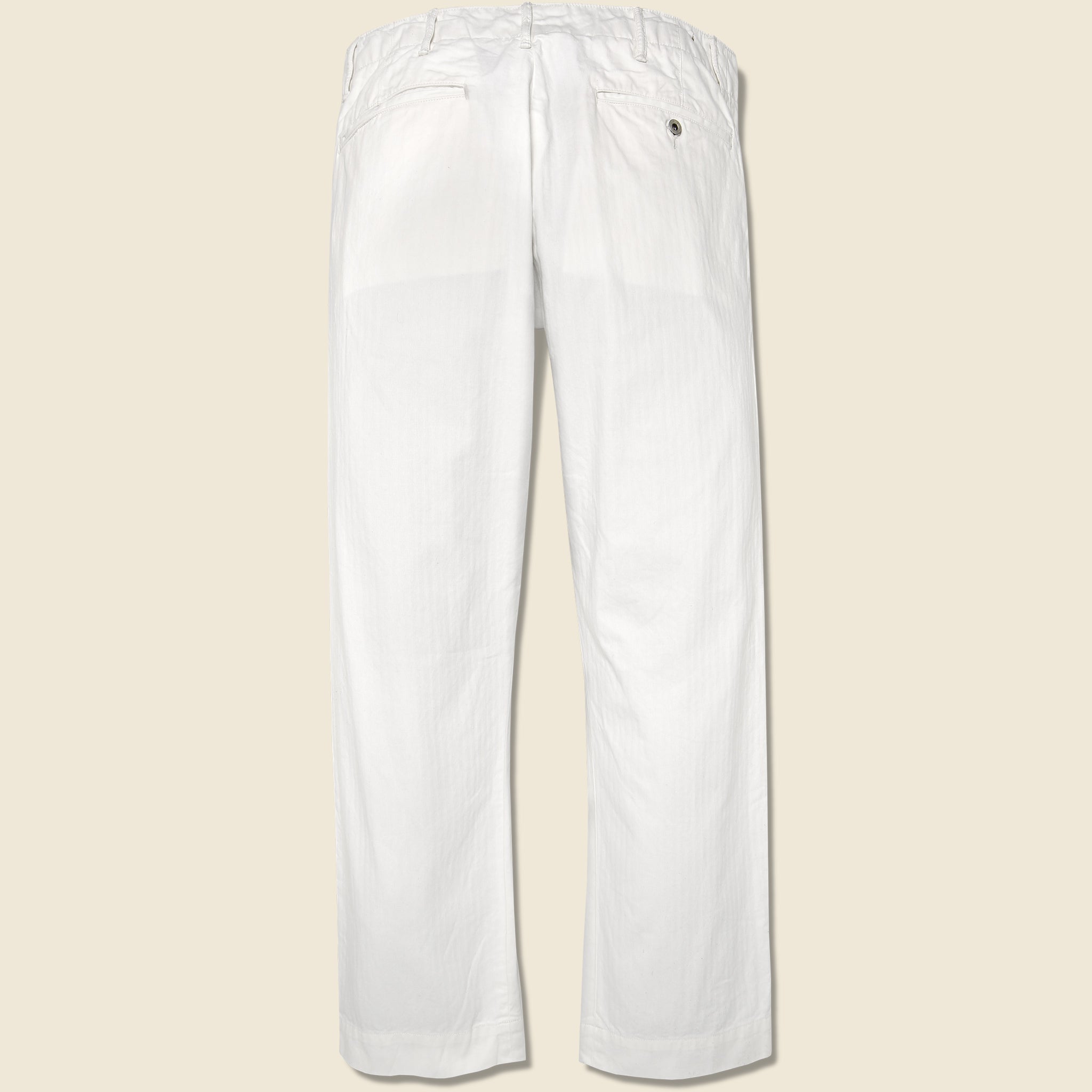 Cotton Field Chino - White - RRL - STAG Provisions - Pants - Twill