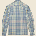 Lightweight Madras Towns Camp Shirt - Light Blue - RRL - STAG Provisions - Tops - L/S Woven - Plaid