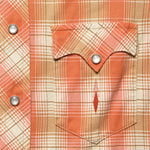 Plaid Jersey Western Shirt - Copper - RRL - STAG Provisions - Tops - L/S Woven - Plaid