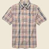 Madras Plaid Farrell Workshirt - Blue/Multi - RRL - STAG Provisions - Tops - S/S Woven - Other Pattern