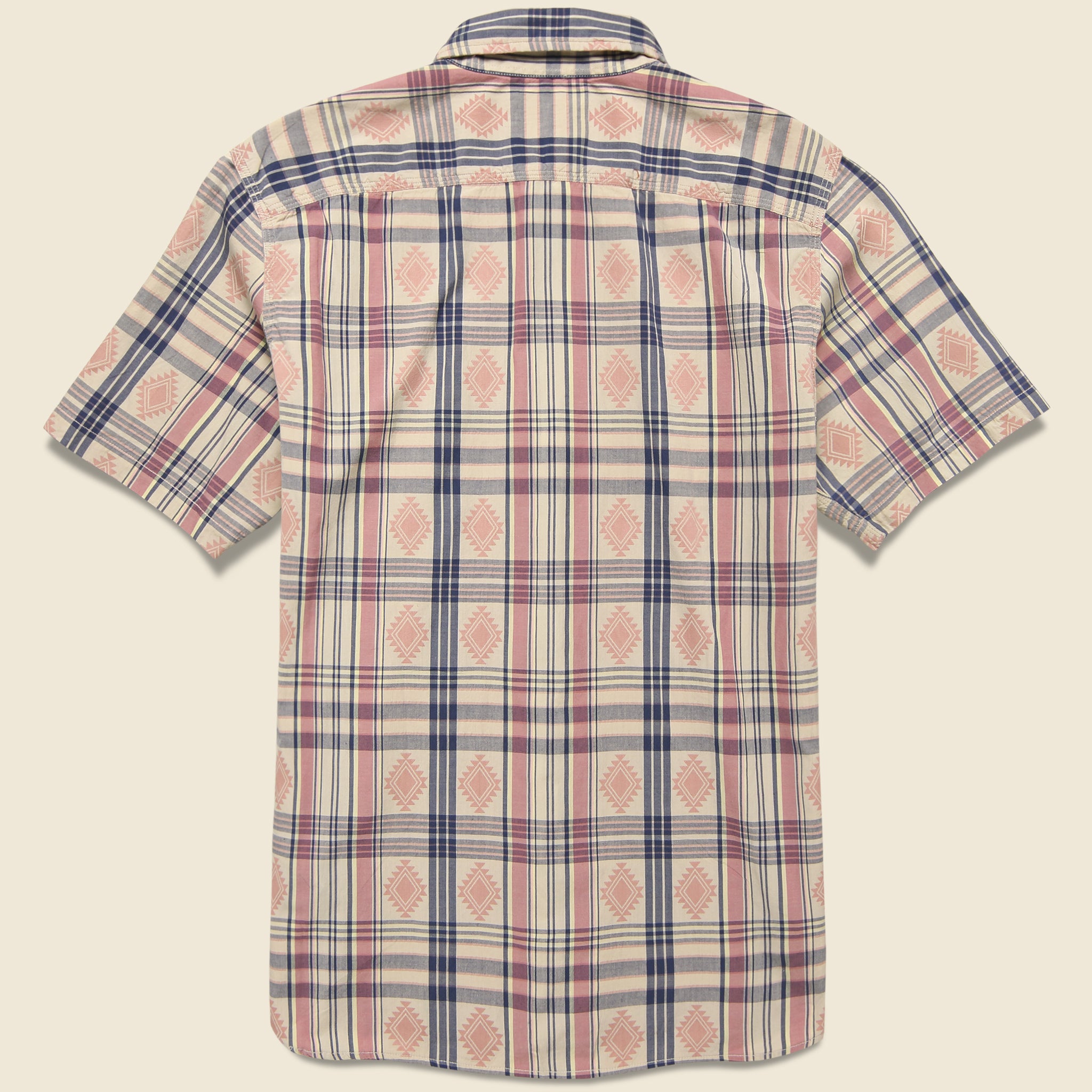 
                          Madras Plaid Farrell Workshirt - Blue/Multi - RRL - STAG Provisions - Tops - S/S Woven - Other Pattern
                        