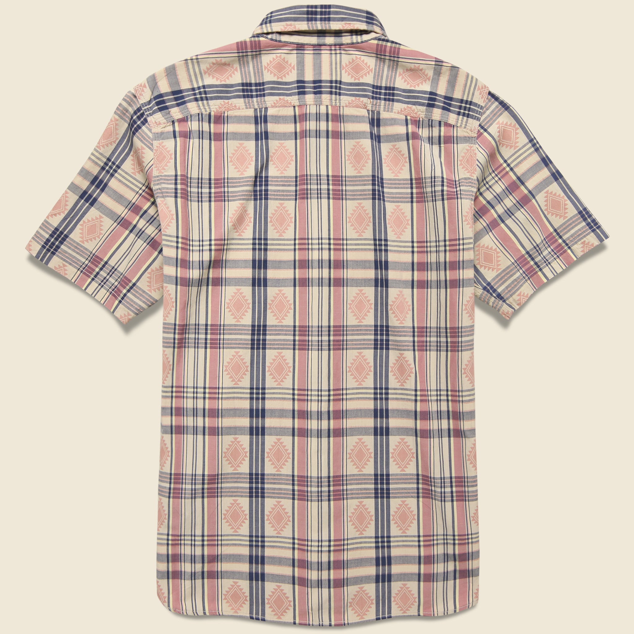 Madras Plaid Farrell Workshirt - Blue/Multi - RRL - STAG Provisions - Tops - S/S Woven - Other Pattern