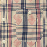 Madras Plaid Farrell Workshirt - Blue/Multi - RRL - STAG Provisions - Tops - S/S Woven - Other Pattern