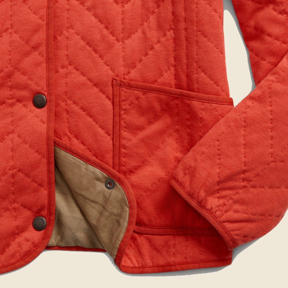 Iris Liner - Red - RRL - STAG Provisions - W - Outerwear - Coat/Jacket