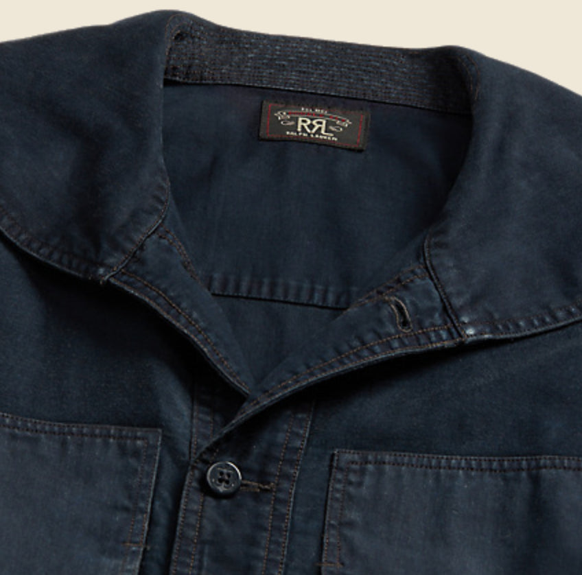 Shawl CPO - Dark Indigo - RRL - STAG Provisions - W - Outerwear - Coat/Jacket