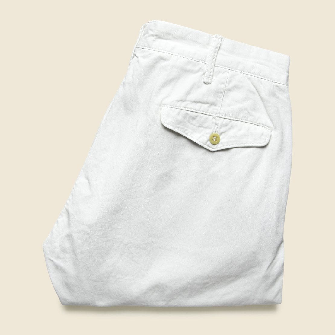 Twill Slim Chino - White - RRL - STAG Provisions - Pants - Twill