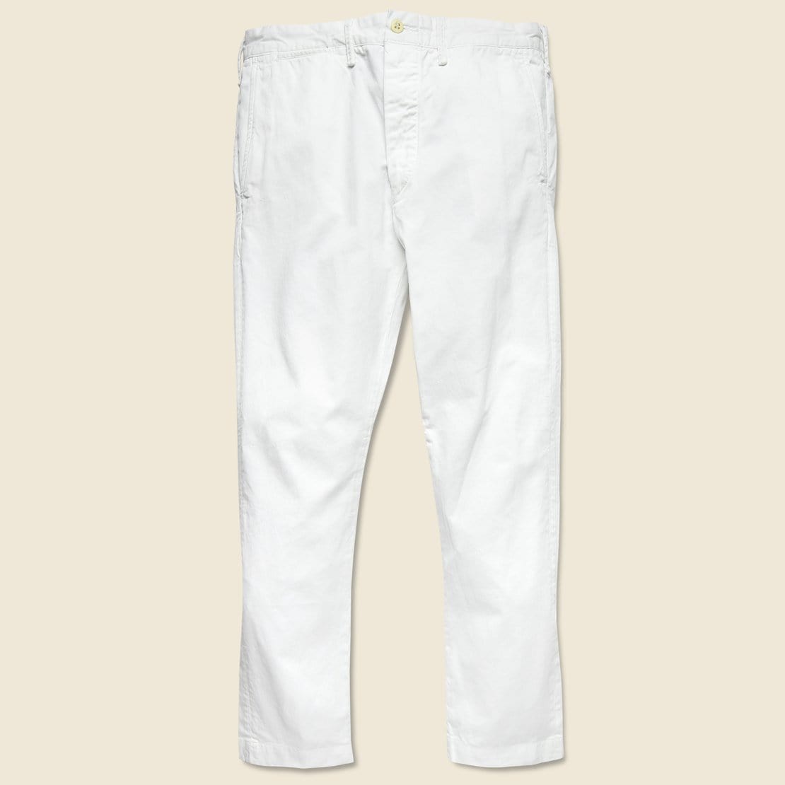 Twill Slim Chino - White - RRL - STAG Provisions - Pants - Twill
