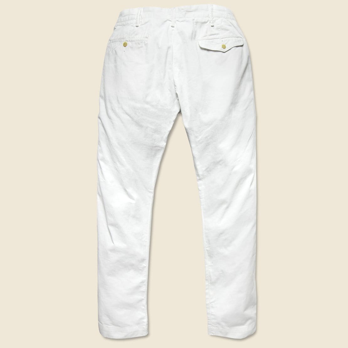 Twill Slim Chino - White - RRL - STAG Provisions - Pants - Twill