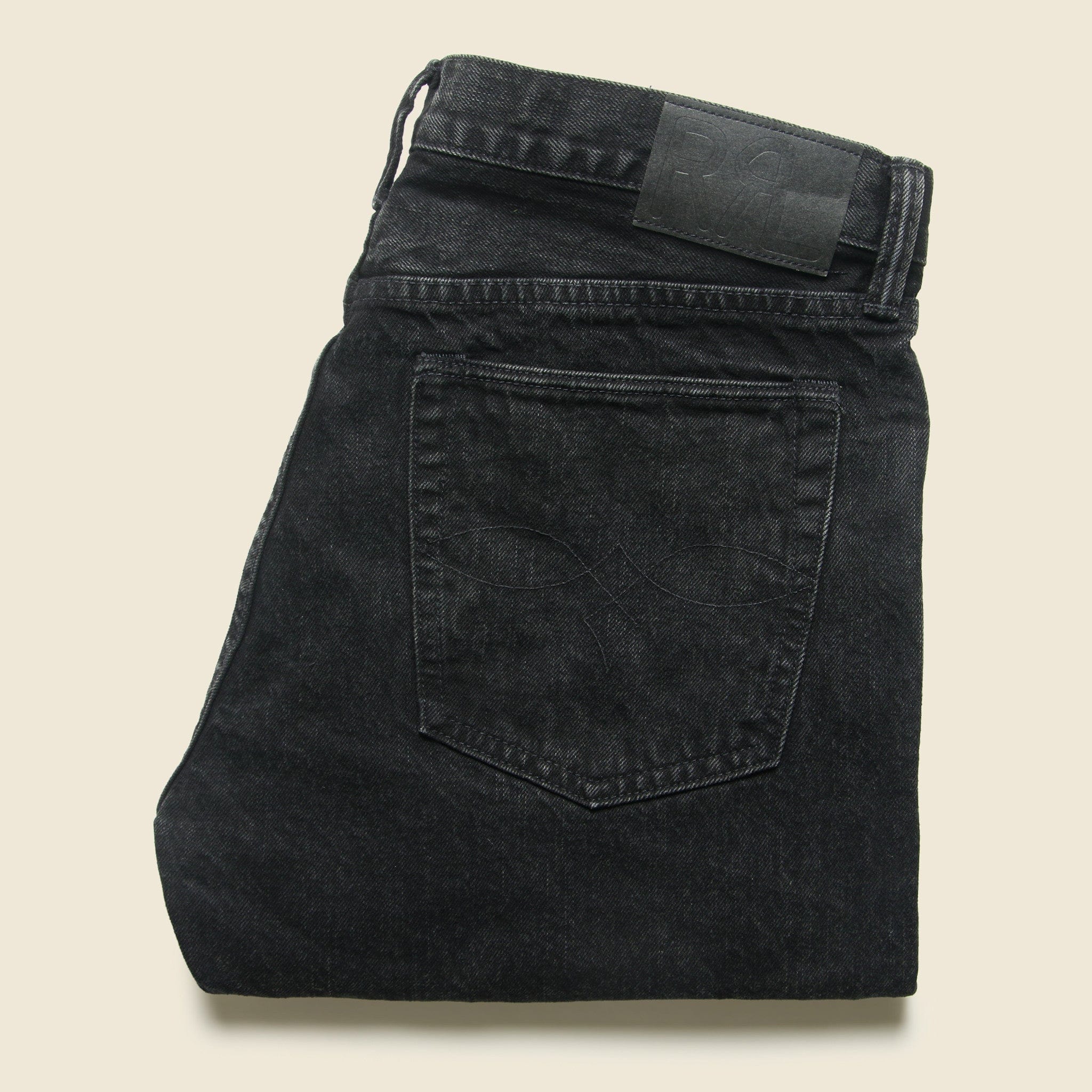 
                          Slim Narrow Jean - Worn-In Black - RRL - STAG Provisions - Pants - Denim
                        