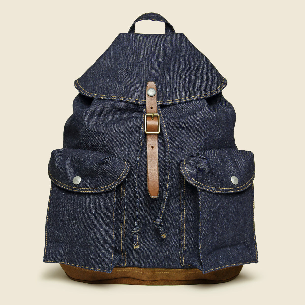 Riley Denim Rucksack - Indigo – STAG Provisions