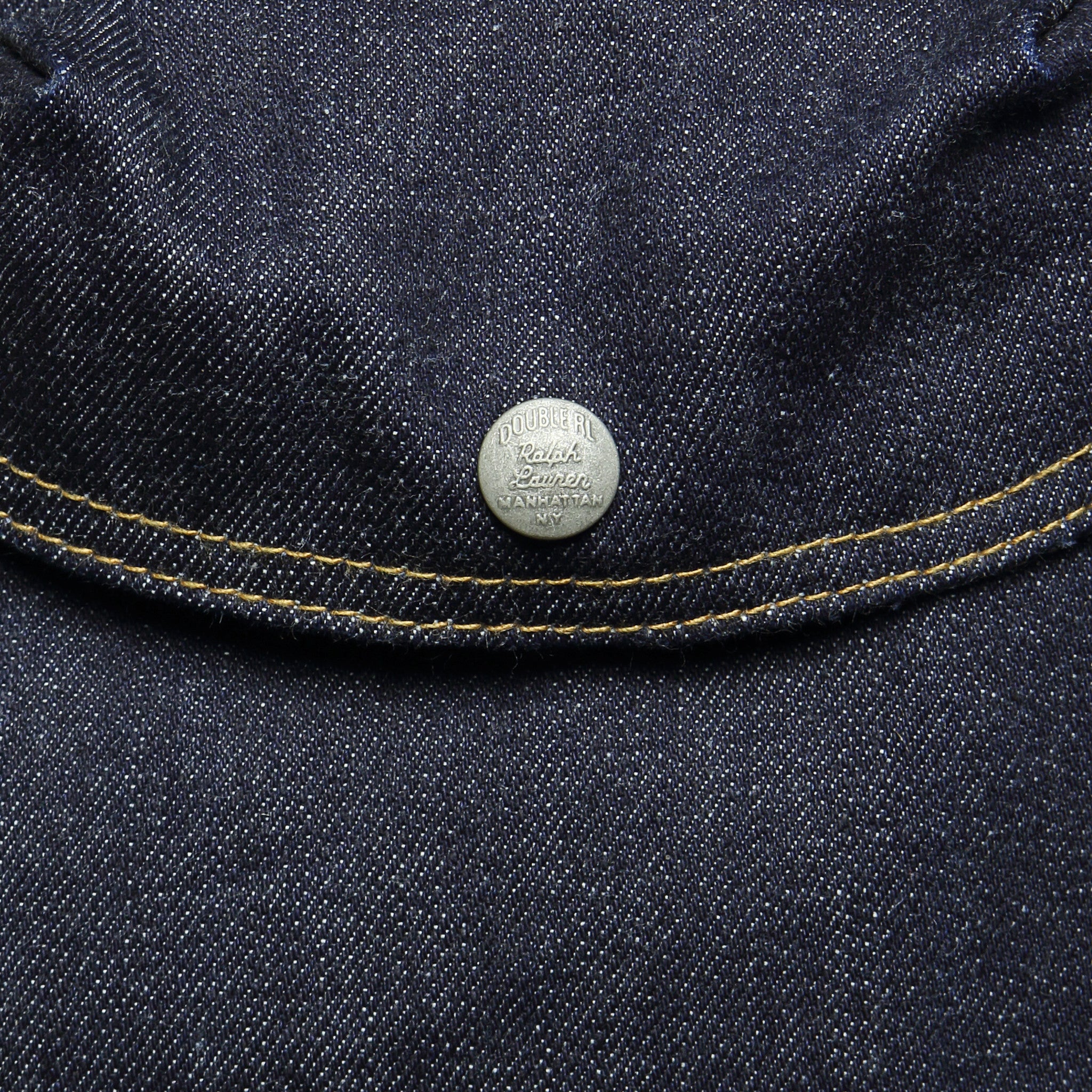 Riley Denim Rucksack - Indigo - RRL - STAG Provisions - Accessories - Bags / Luggage