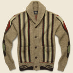 Chimayo Shawl Cardigan - Earth - RRL - STAG Provisions - Tops - Sweater