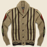 Chimayo Shawl Cardigan - Earth - RRL - STAG Provisions - Tops - Sweater