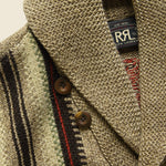 Chimayo Shawl Cardigan - Earth - RRL - STAG Provisions - Tops - Sweater