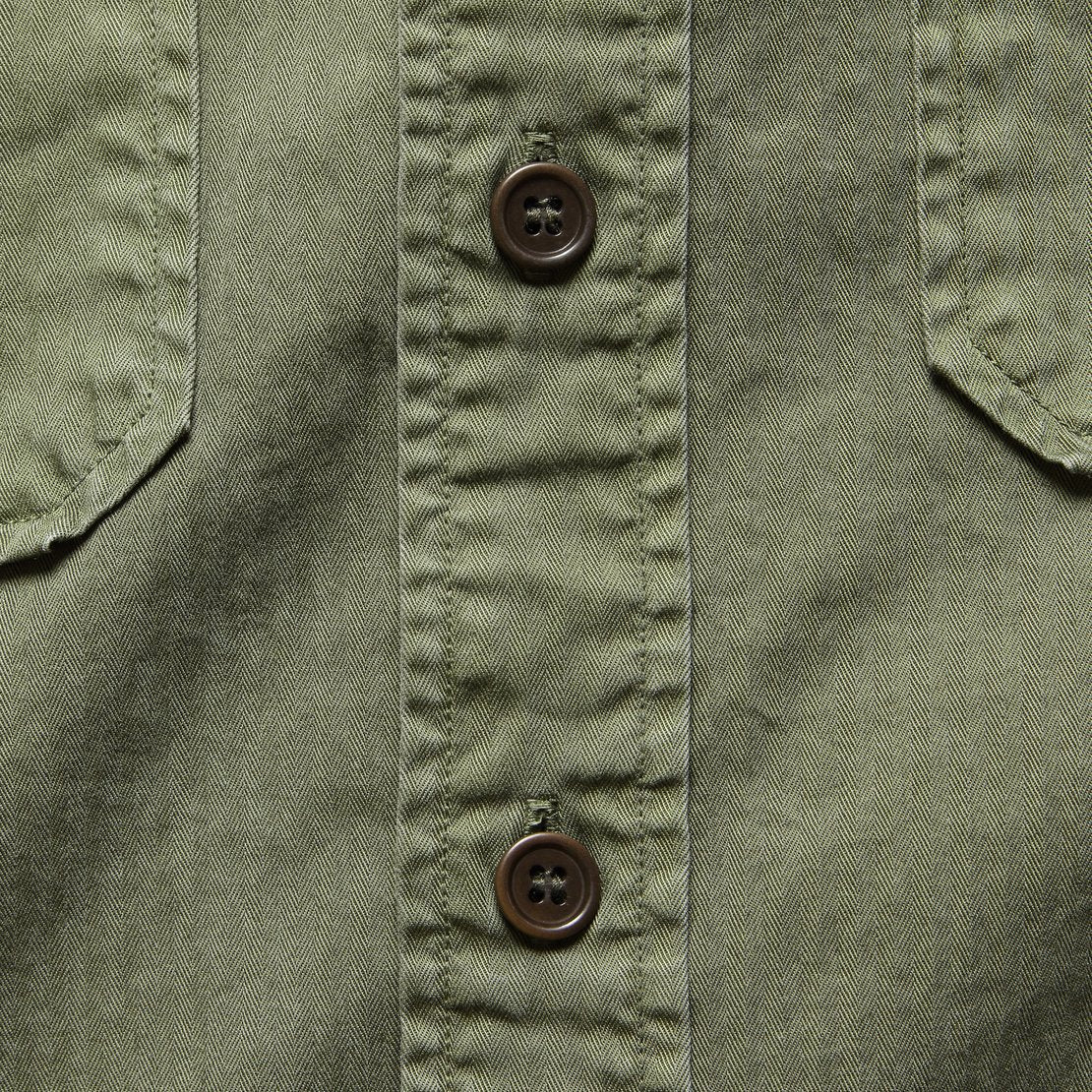 
                          G.I. Military Shirt - Olive Drab - RRL - STAG Provisions - Tops - L/S Woven - Solid
                        