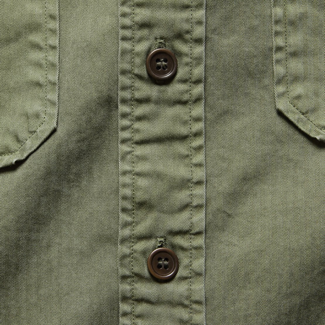 G.I. Military Shirt - Olive Drab - RRL - STAG Provisions - Tops - L/S Woven - Solid