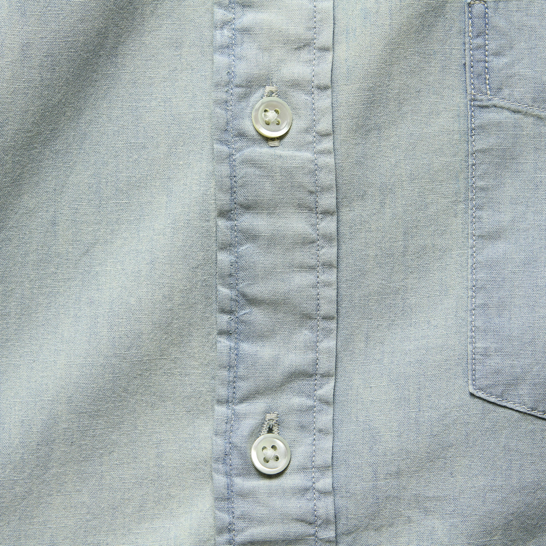 Waverly Chambray Workshirt - Indigo - RRL - STAG Provisions - Tops - L/S Woven - Solid