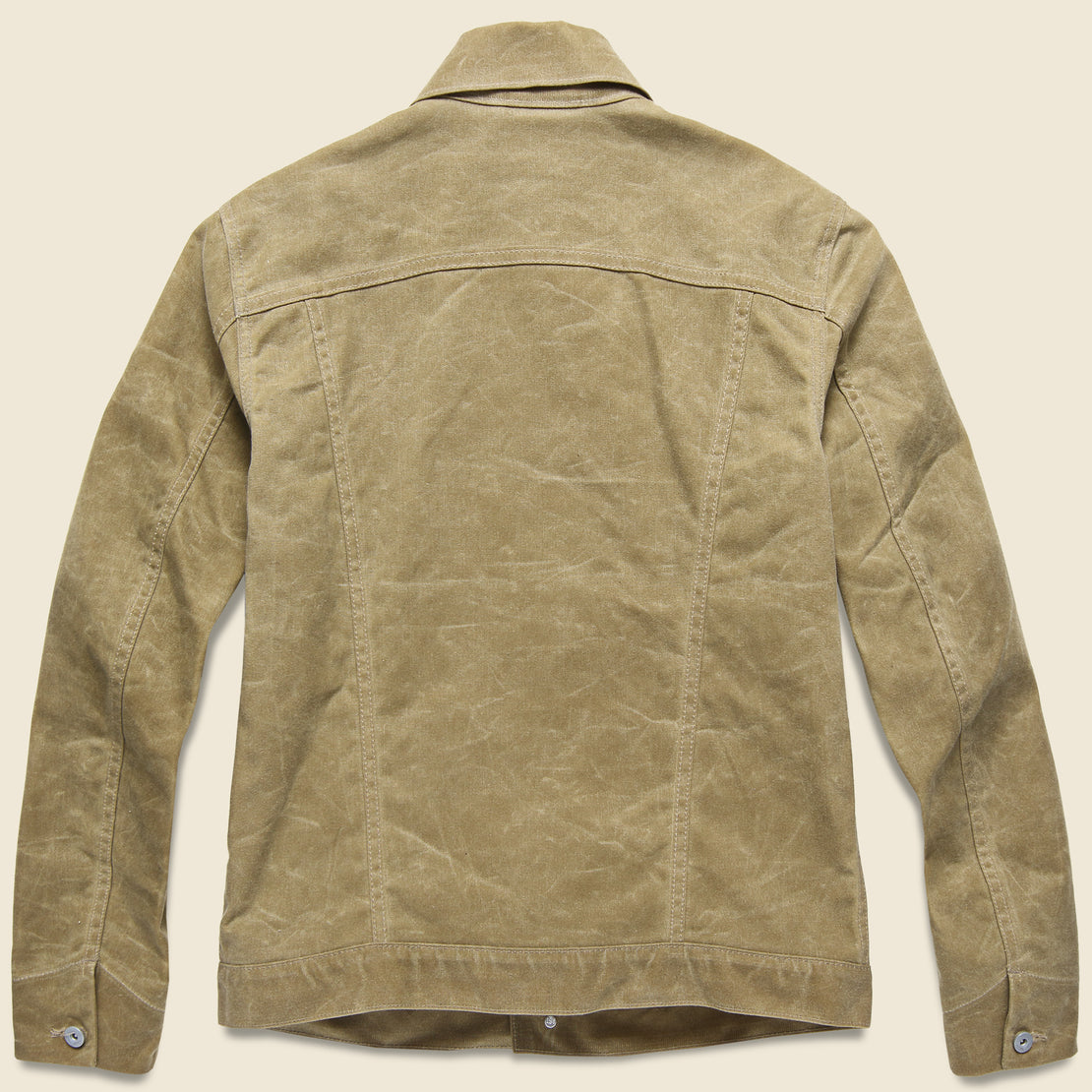 Supply Jacket - Blanket Lined Waxed Tan Ridgeline