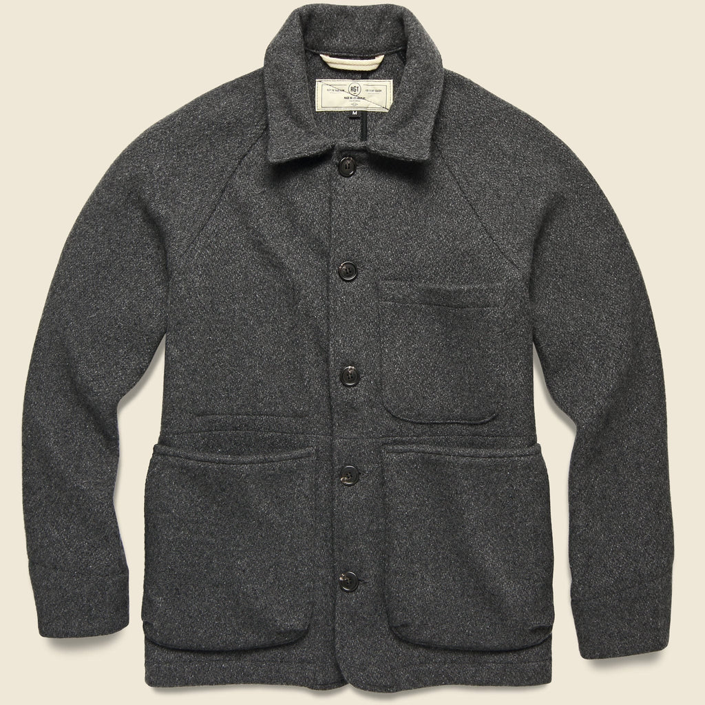 Wool Explorer Jacket Grey Rogue Territory - Main Image