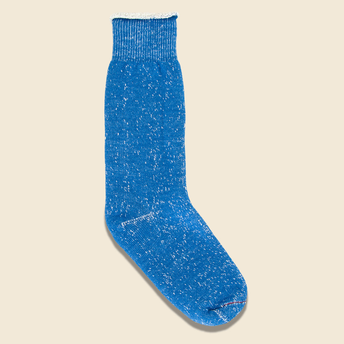 RoToTo Merino Wool & Cotton Double Face Socks - Blue