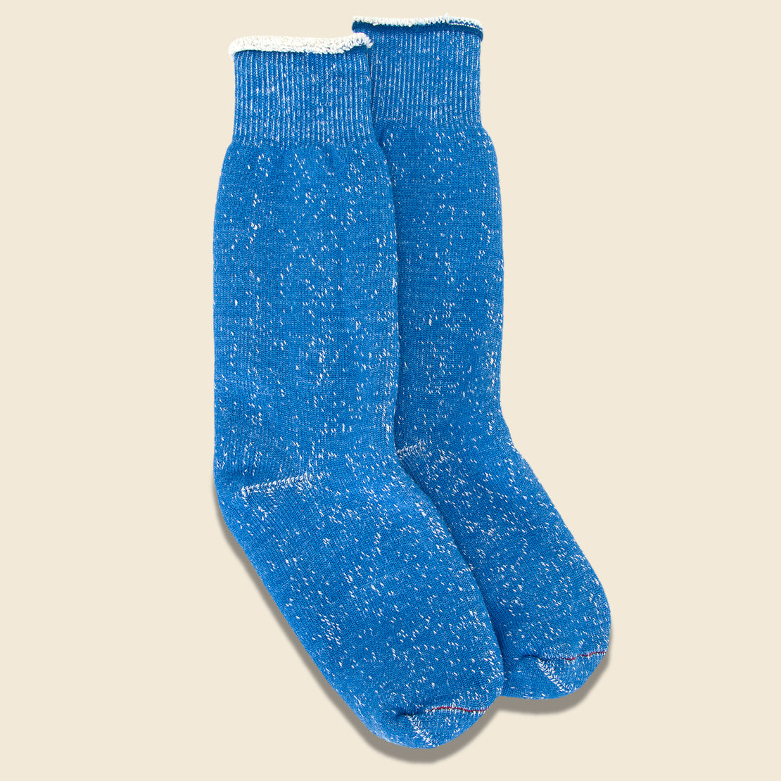 Merino Wool & Cotton Double Face Socks - Blue - RoToTo - STAG Provisions - W - Accessories - Socks