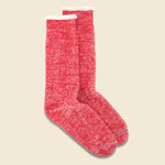 Merino Wool & Cotton Double Face Sock - Red - RoToTo - STAG Provisions - Accessories - Socks