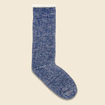 Merino Wool & Cotton Double Face Sock - Deep Ocean - RoToTo - STAG Provisions - Accessories - Socks