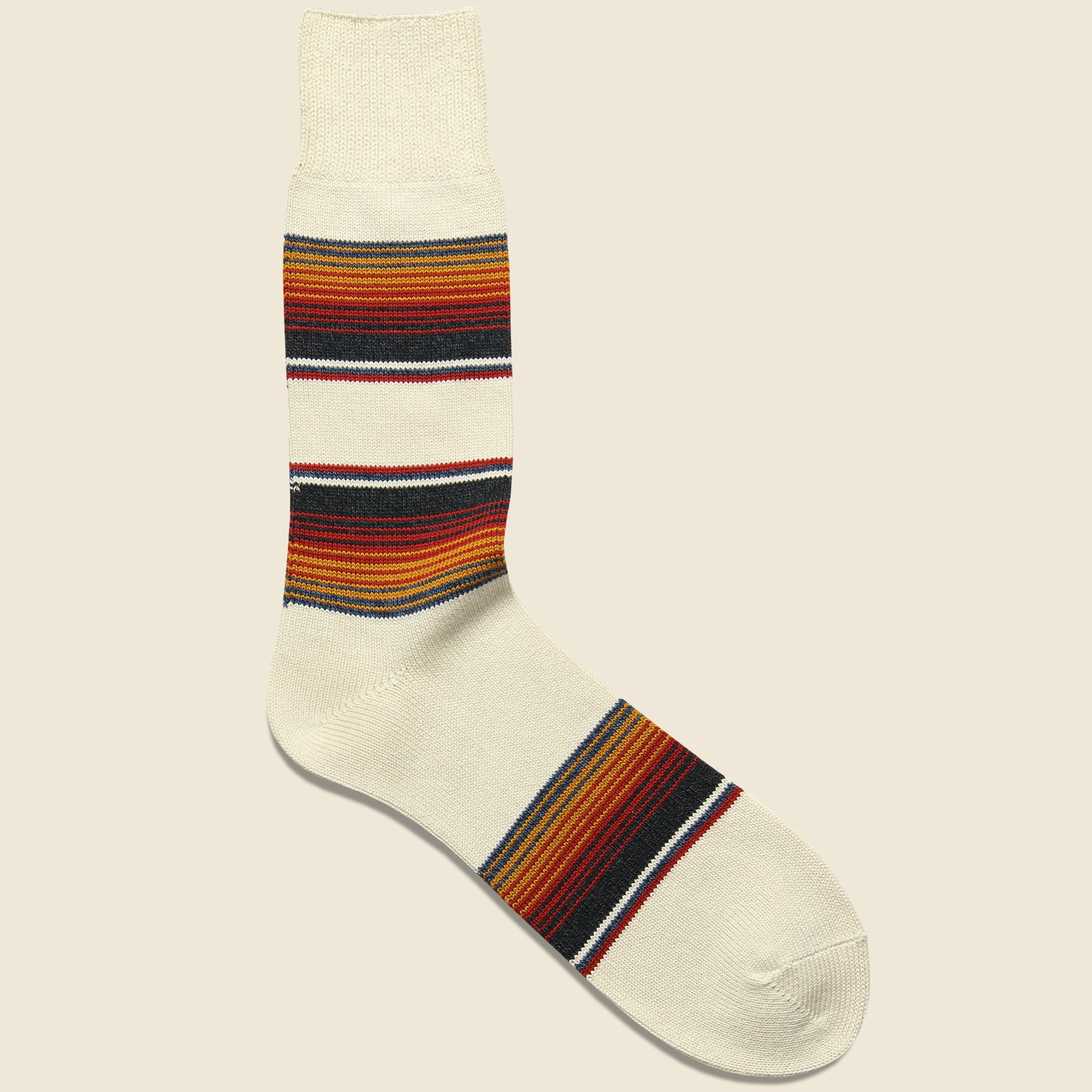 Baja Cali Sock - Ivory - RoToTo - STAG Provisions - Accessories - Socks