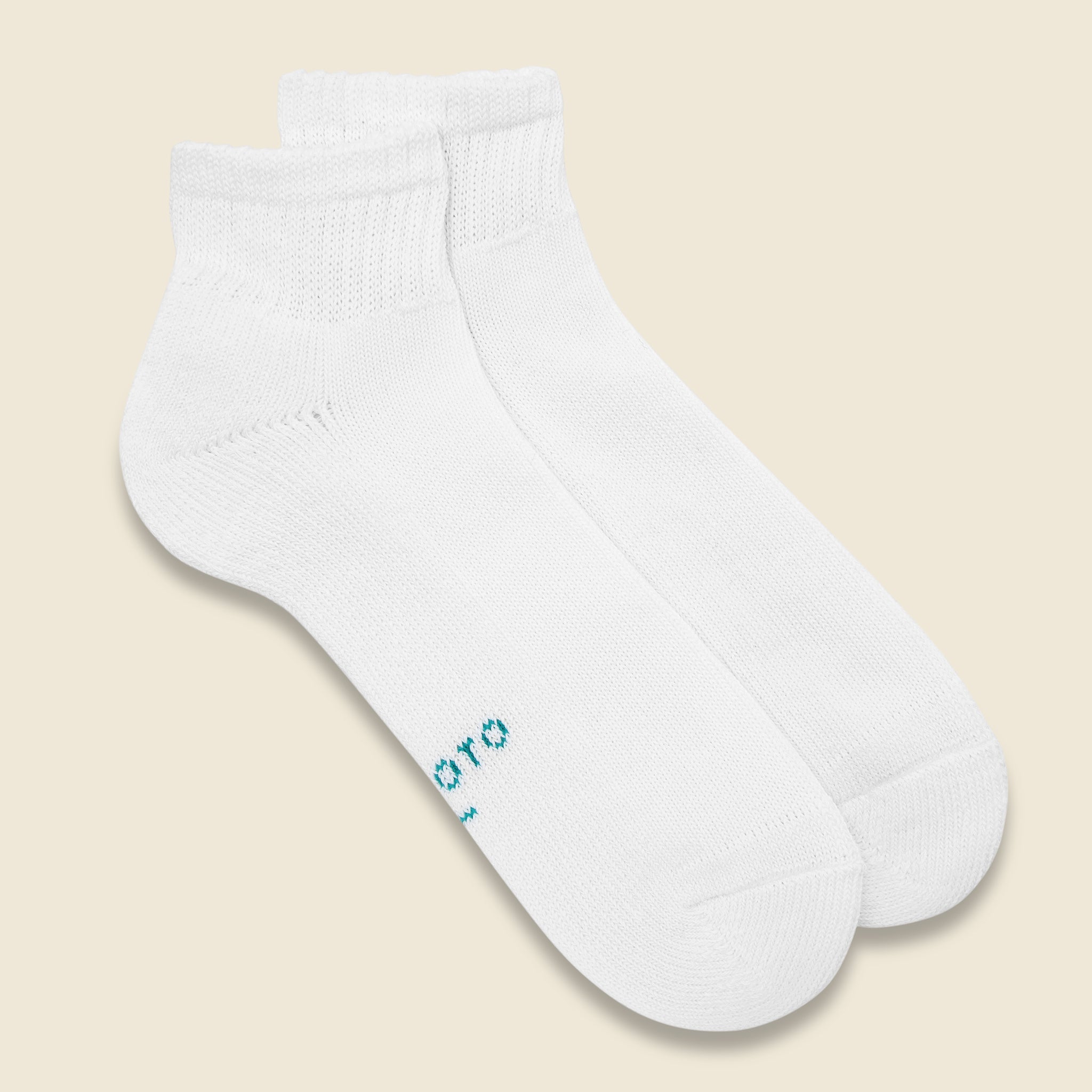 Everyday Pile Ankle Sock - White - RoToTo - STAG Provisions - Accessories - Socks