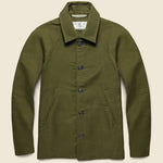 Jungle Cloth Peacoat - Olive - Rogue Territory - STAG Provisions - Outerwear - Coat / Jacket
