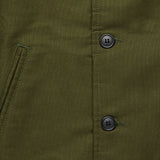 Jungle Cloth Peacoat - Olive - Rogue Territory - STAG Provisions - Outerwear - Coat / Jacket