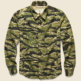 Patrol Work Shirt - Tiger Camo - Rogue Territory - STAG Provisions - Outerwear - Coat / Jacket