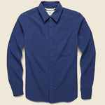 Jumper Shirt - Navy Diamond Print - Rogue Territory - STAG Provisions - Tops - L/S Woven - Other Pattern
