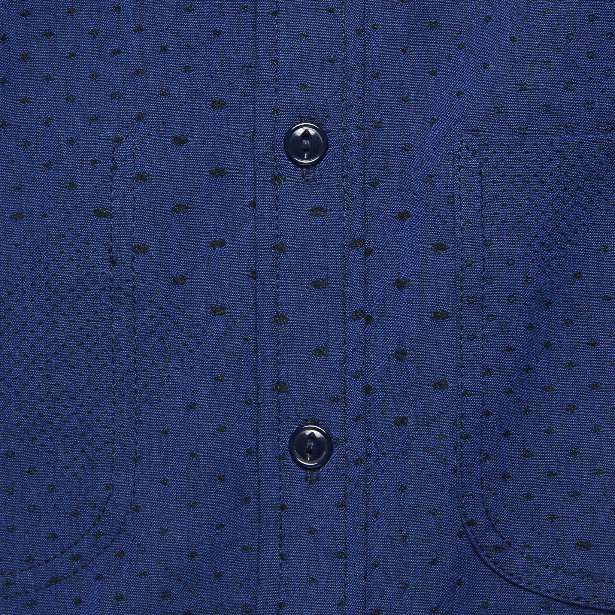 
                          Jumper Shirt - Navy Diamond Print - Rogue Territory - STAG Provisions - Tops - L/S Woven - Other Pattern
                        