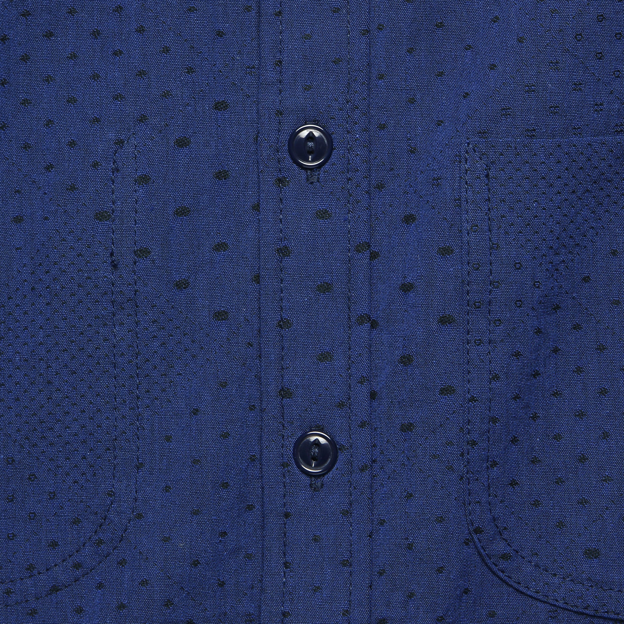 Jumper Shirt - Navy Diamond Print - Rogue Territory - STAG Provisions - Tops - L/S Woven - Other Pattern