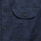 Dobby Camo Workshirt - Blue - Rogue Territory - STAG Provisions - Tops - S/S Woven - Other Pattern