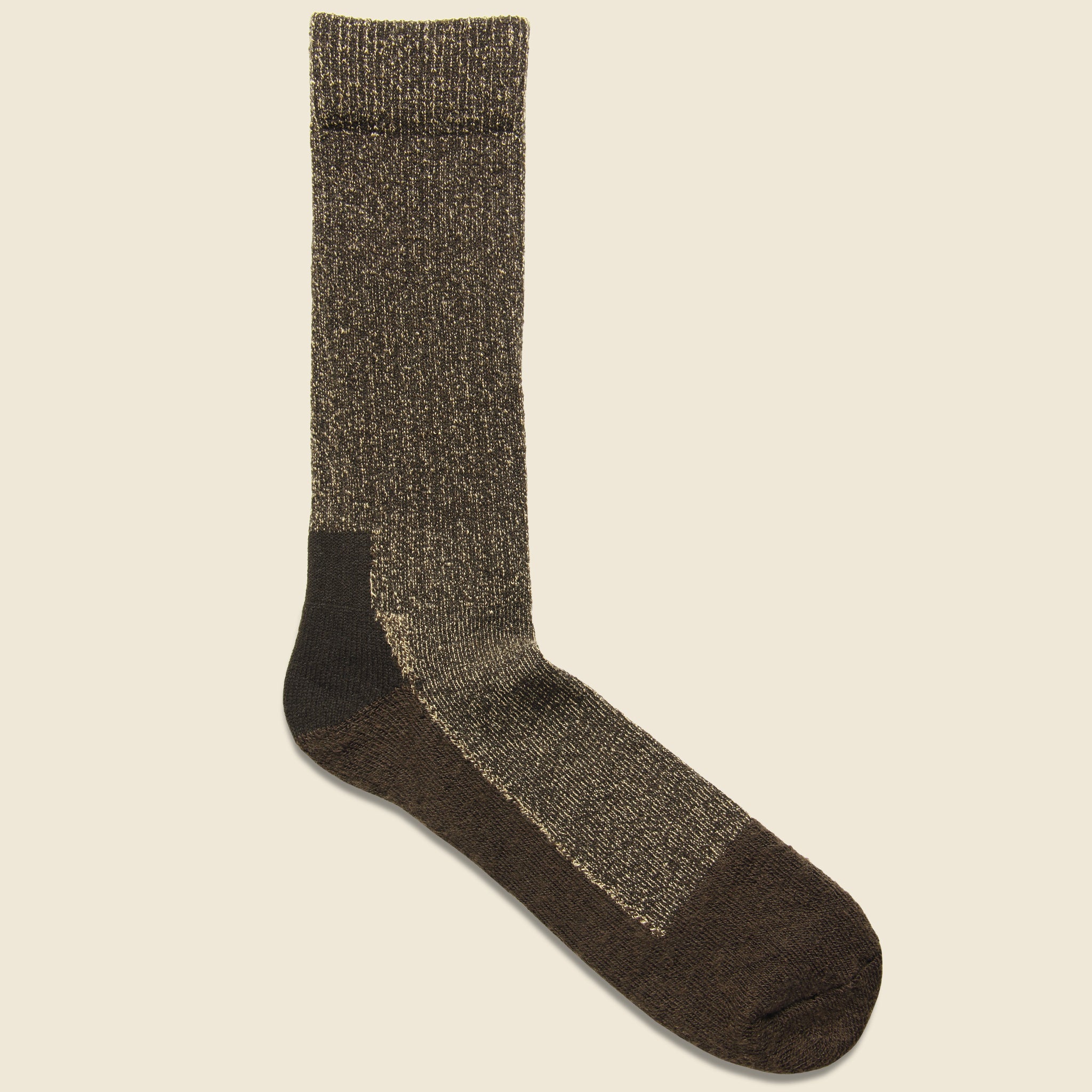 Deep Toe Capped Wool Sock - Brown - Red Wing - STAG Provisions - Accessories - Socks